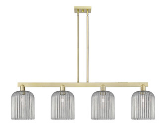 Bridal Veil - 4 Light - 51 inch - Antique Brass - Stem hung - Island Light (3442|716-4I-AB-G559-8SM)