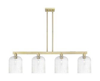 Bridal Veil - 4 Light - 51 inch - Antique Brass - Stem hung - Island Light (3442|716-4I-AB-G559-8SDY)