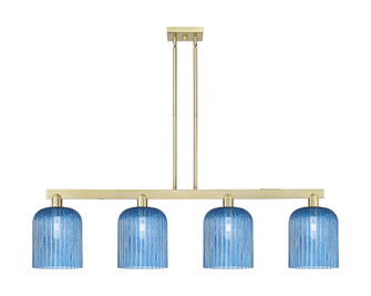 Bridal Veil - 4 Light - 51 inch - Antique Brass - Stem hung - Island Light (3442|716-4I-AB-G559-8BL)