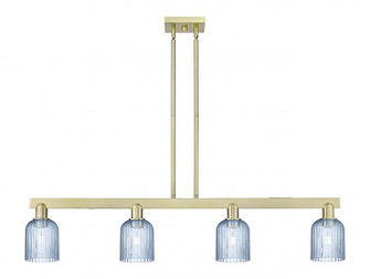 Bridal Veil - 4 Light - 48 inch - Antique Brass - Stem hung - Island Light (3442|716-4I-AB-G559-5BL)