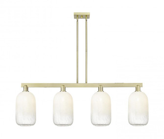 Brookhaven Cloche - 4 Light - 48 inch - Antique Brass - Stem hung - Island Light (3442|716-4I-AB-G482-7OP)