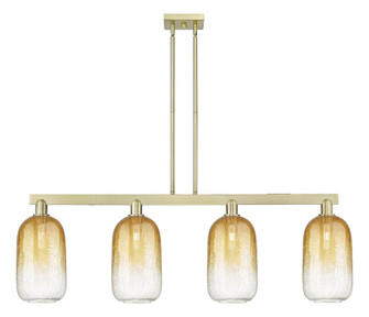 Brookhaven Cloche - 4 Light - 48 inch - Antique Brass - Stem hung - Island Light (3442|716-4I-AB-G482-7AM)