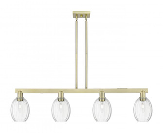 Preston Bulb - 4 Light - 48 inch - Antique Brass - Stem hung - Island Light (3442|716-4I-AB-G459-6CL)