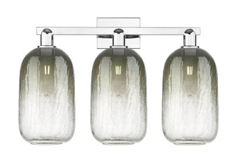 Brookhaven Cloche - 3 Light - 26 inch - Polished Chrome - Bath Vanity Light (3442|716-3W-PC-G482-7SL)