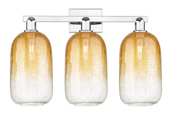 Brookhaven Cloche - 3 Light - 26 inch - Polished Chrome - Bath Vanity Light (3442|716-3W-PC-G482-7AM)