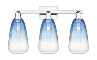 Brookhaven Almond - 3 Light - 26 inch - Polished Chrome - Bath Vanity Light (3442|716-3W-PC-G480-6SB)