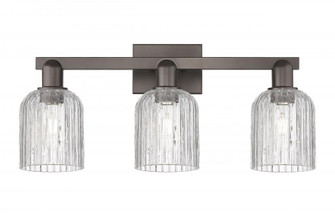 Bridal Veil - 3 Light - 26 inch - Oil Rubbed Bronze - Bath Vanity Light (3442|716-3W-OB-G559-5CL)