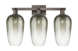 Brookhaven Flute - 3 Light - 26 inch - Oil Rubbed Bronze - Bath Vanity Light (3442|716-3W-OB-G484-7SL)