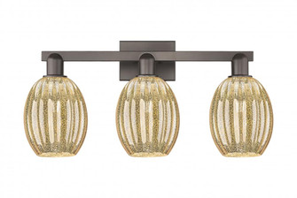 Preston Bulb - 3 Light - 26 inch - Oil Rubbed Bronze - Bath Vanity Light (3442|716-3W-OB-G459-6ME)