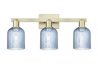 Bridal Veil - 3 Light - 26 inch - Antique Brass - Bath Vanity Light (3442|716-3W-AB-G559-5BL)