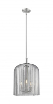 Bridal Veil - 1 Light - 12 inch - Brushed Satin Nickel - Mini Pendant (3442|716-3S-SN-G559-12SM)