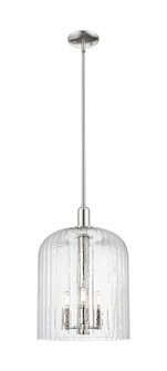 Bridal Veil - 3 light - 12 inch - Polished Nickel - Mini Pendant (3442|716-3S-PN-G559-12CL)