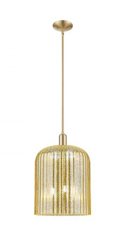 Bridal Veil - 3 light - 12 inch - Champagne Bronze - Mini Pendant (3442|716-3S-CB-G559-12ME)