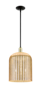 Bridal Veil - 3 light - 12 inch - Black Antique Brass - Mini Pendant (3442|716-3S-BAB-G559-12ME)