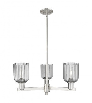 Bridal Veil - 3 Light - 18 inch - Satin Nickel - Pendant (3442|716-3CR-SN-G559-5SM)