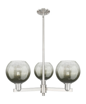 Brookhaven Globe - 3 Light - 18 inch - Satin Nickel - Pendant (3442|716-3CR-SN-G483-8SL)