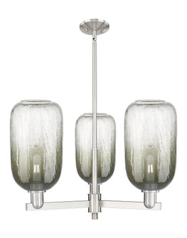 Brookhaven Cloche - 3 Light - 18 inch - Satin Nickel - Pendant (3442|716-3CR-SN-G482-7SL)
