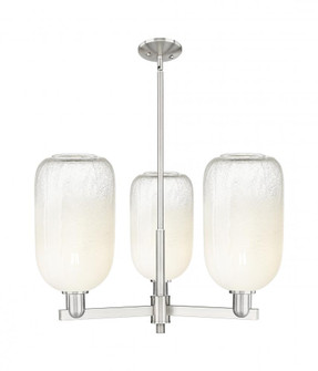 Brookhaven Cloche - 3 Light - 18 inch - Satin Nickel - Pendant (3442|716-3CR-SN-G482-7OP)