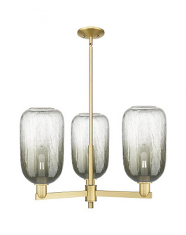 Brookhaven Cloche - 3 Light - 18 inch - Satin Gold - Pendant (3442|716-3CR-SG-G482-7SL)