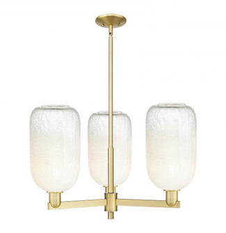Brookhaven Cloche - 3 Light - 18 inch - Satin Gold - Pendant (3442|716-3CR-SG-G482-7OP)