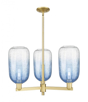 Brookhaven Cloche - 3 Light - 18 inch - Satin Gold - Pendant (3442|716-3CR-SG-G482-7SB)