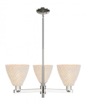 Bristol Natural - 3 Light - 18 inch - Polished Nickel - Pendant (3442|716-3CR-PN-NBD-75-NAT)