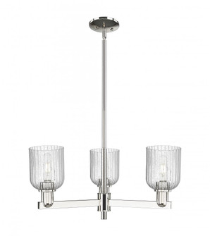 Bridal Veil - 3 Light - 18 inch - Polished Nickel - Pendant (3442|716-3CR-PN-G559-5SDY)