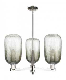 Brookhaven Cloche - 3 Light - 18 inch - Polished Nickel - Pendant (3442|716-3CR-PN-G482-7SL)
