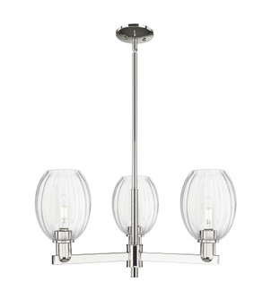 Preston Bulb - 3 Light - 18 inch - Polished Nickel - Pendant (3442|716-3CR-PN-G459-6CL)