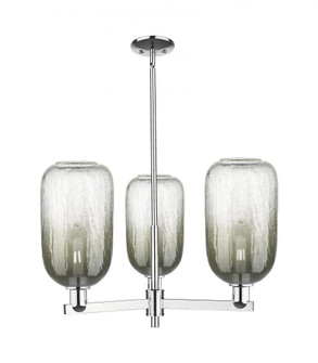 Brookhaven Cloche - 3 Light - 18 inch - Polished Chrome - Pendant (3442|716-3CR-PC-G482-7SL)