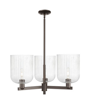 Bridal Veil - 3 Light - 30 inch - Oil Rubbed Bronze - Pendant (3442|716-3CR-OB-G559-8SDY)