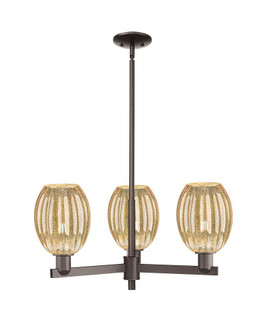 Preston Bulb - 3 Light - 18 inch - Oil Rubbed Bronze - Pendant (3442|716-3CR-OB-G459-6ME)