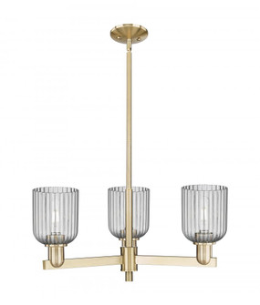 Bridal Veil - 3 Light - 18 inch - Champagne Bronze - Pendant (3442|716-3CR-CB-G559-5SM)