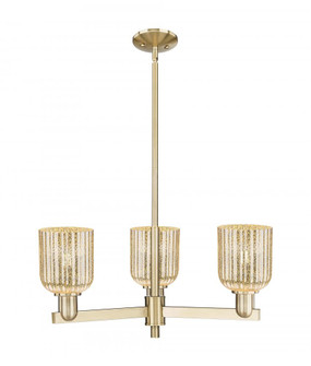 Bridal Veil - 3 Light - 18 inch - Champagne Bronze - Pendant (3442|716-3CR-CB-G559-5ME)