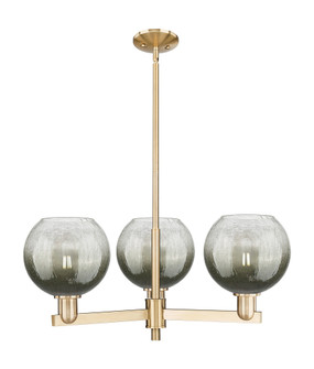 Brookhaven Globe - 3 Light - 18 inch - Champagne Bronze - Pendant (3442|716-3CR-CB-G483-8SL)