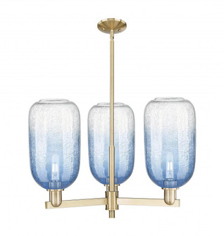 Brookhaven Cloche - 3 Light - 18 inch - Champagne Bronze - Pendant (3442|716-3CR-CB-G482-7SB)