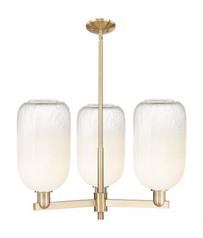 Brookhaven Cloche - 3 Light - 18 inch - Champagne Bronze - Pendant (3442|716-3CR-CB-G482-7OP)