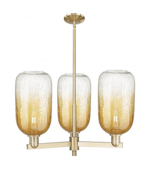 Brookhaven Cloche - 3 Light - 18 inch - Champagne Bronze - Pendant (3442|716-3CR-CB-G482-7AM)