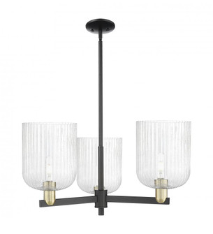 Bridal Veil - 3 Light - 30 inch - Black Antique Brass - Pendant (3442|716-3CR-BAB-G559-8SDY)