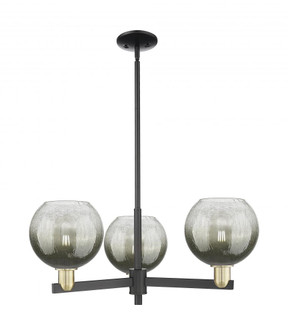 Brookhaven Globe - 3 Light - 18 inch - Black Antique Brass - Pendant (3442|716-3CR-BAB-G483-8SL)