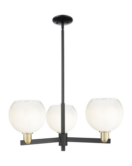 Brookhaven Globe - 3 Light - 18 inch - Black Antique Brass - Pendant (3442|716-3CR-BAB-G483-8OP)