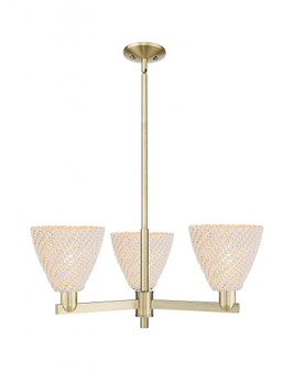 Bristol Natural - 3 Light - 18 inch - Antique Brass - Pendant (3442|716-3CR-AB-NBD-75-NAT)