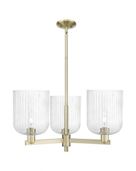 Bridal Veil - 3 Light - 30 inch - Antique Brass - Pendant (3442|716-3CR-AB-G559-8SDY)