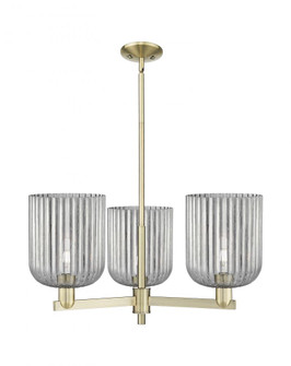 Bridal Veil - 3 Light - 30 inch - Antique Brass - Pendant (3442|716-3CR-AB-G559-8SM)