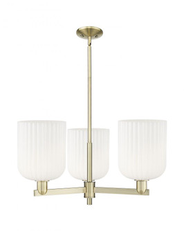 Bridal Veil - 3 Light - 30 inch - Antique Brass - Pendant (3442|716-3CR-AB-G559-8GWH)