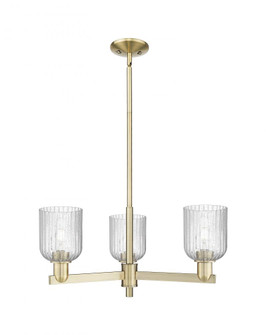 Bridal Veil - 3 Light - 18 inch - Antique Brass - Pendant (3442|716-3CR-AB-G559-5SDY)