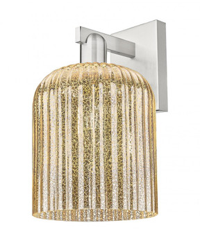 Bridal Veil - 1 Light - 8 inch - Brushed Satin Nickel - Sconce (3442|716-1W-SN-G559-8ME)
