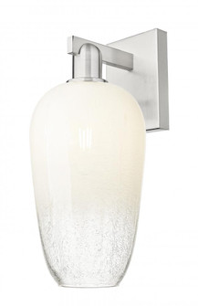 Brookhaven Flute - 1 Light - 6 inch - Brushed Satin Nickel - Sconce (3442|716-1W-SN-G484-7OP)