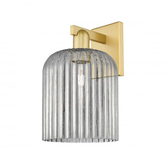 Bridal Veil - 1 Light - 8 inch - Satin Gold - Sconce (3442|716-1W-SG-G559-8SM)