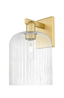 Bridal Veil - 1 Light - 8 inch - Satin Gold - Sconce (3442|716-1W-SG-G559-8SDY)